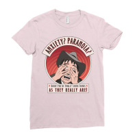 Anxiety Paranoia Ladies Fitted T-shirt | Artistshot