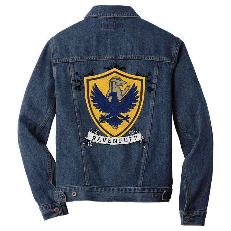 Ravenpuff Hybrid House 3 Men Denim Jacket by murhanixcayak | Artistshot