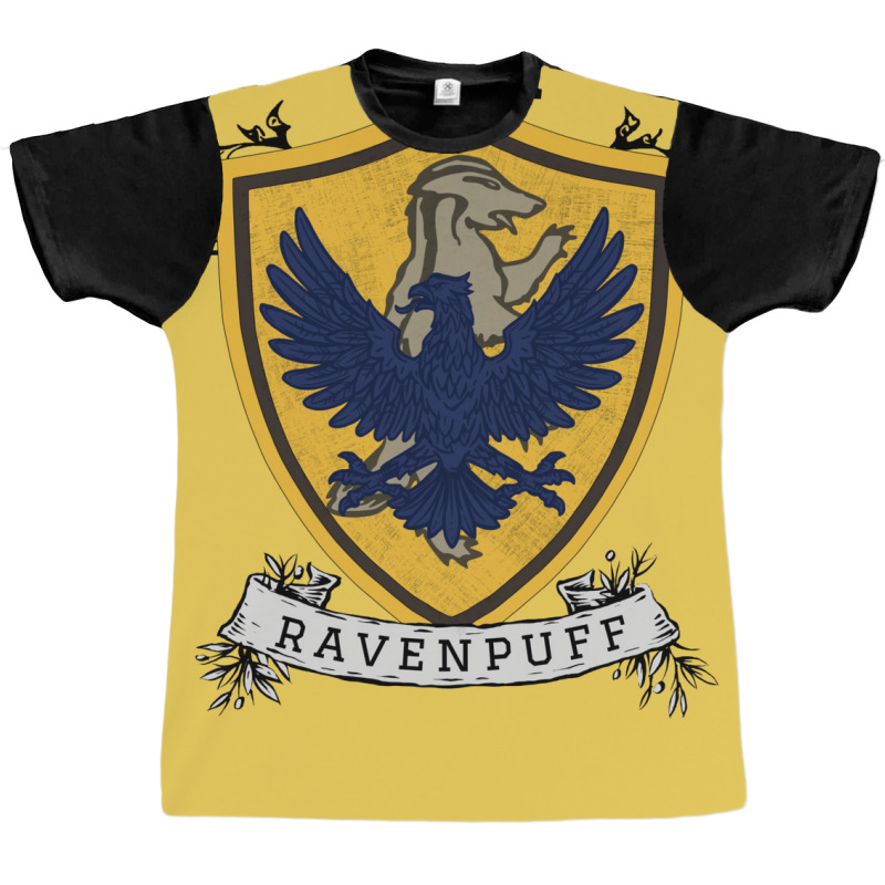 Ravenpuff Hybrid House 56 Graphic T-shirt by murhanixcayak | Artistshot