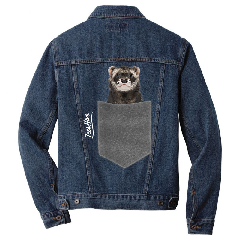 Ferret Shirt   Ferret T Shirt Men Denim Jacket | Artistshot