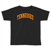 Tennessee Tn Throwback Design   Classic Style Oran Toddler T-shirt | Artistshot