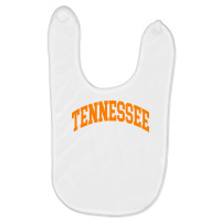 Tennessee Tn Throwback Design   Classic Style Oran Baby Bibs | Artistshot