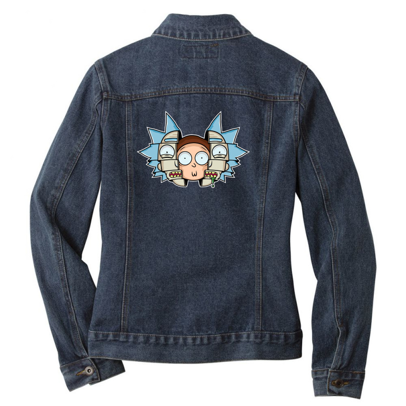 Total Rickall Ladies Denim Jacket by pulung29 | Artistshot