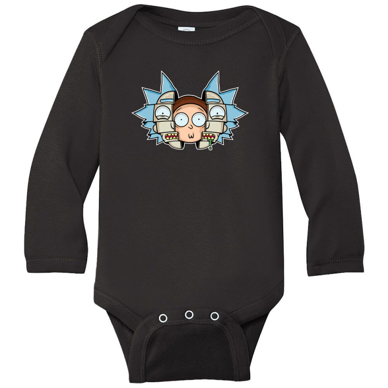 Total Rickall Long Sleeve Baby Bodysuit by pulung29 | Artistshot