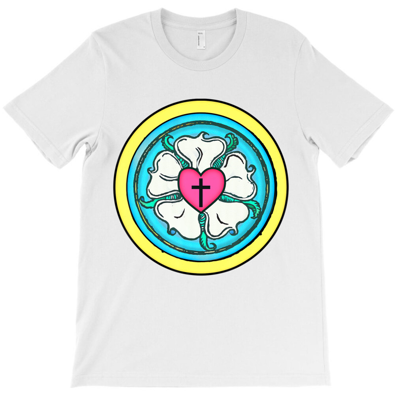 Martin Luther Rose Lutheran Symbol 5 Solas T Shirt T-shirt | Artistshot