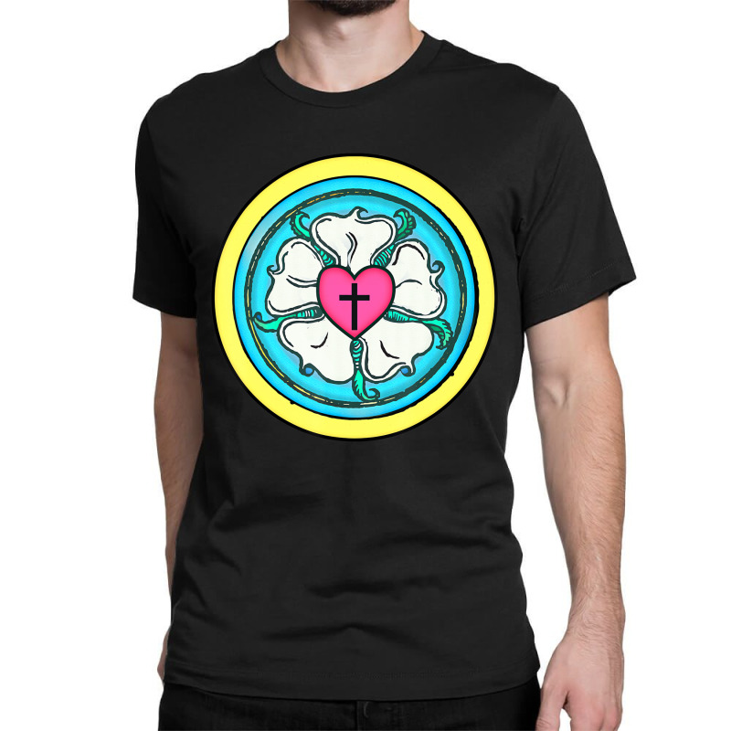 Martin Luther Rose Lutheran Symbol 5 Solas T Shirt Classic T-shirt | Artistshot