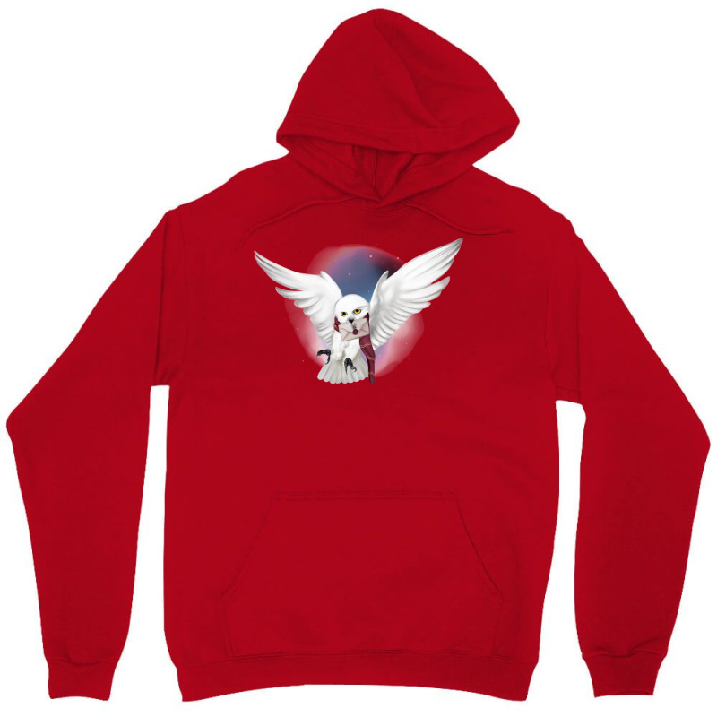 Snowy White Owl 3 Unisex Hoodie by heathybatevam | Artistshot