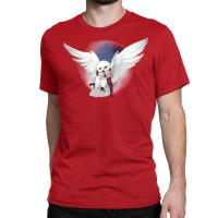 Snowy White Owl 3 Classic T-shirt | Artistshot