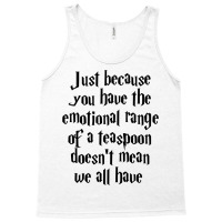 The Emotional Range Of A Teaspoon 51 Tank Top | Artistshot