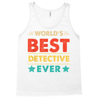 Retro World's Best Detective Ever T Shirt Tank Top | Artistshot