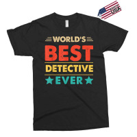 Retro World's Best Detective Ever T Shirt Exclusive T-shirt | Artistshot