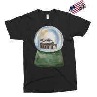 Steam Train In Crystal Ball Exclusive T-shirt | Artistshot