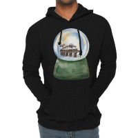 Steam Train In Crystal Ball Lightweight Hoodie | Artistshot