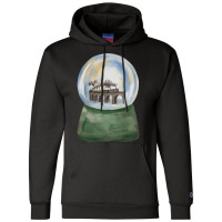 Steam Train In Crystal Ball Champion Hoodie | Artistshot