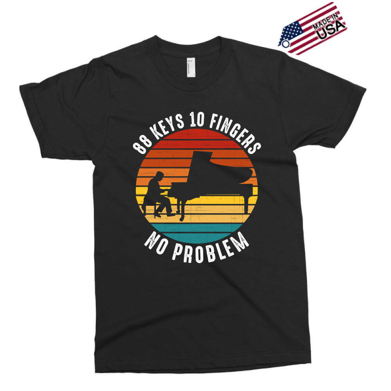 Trending 88 Keys 10 Fingers No Problem Piano Piani Exclusive T-shirt | Artistshot