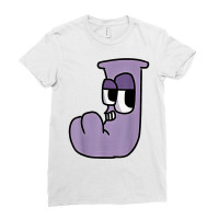 Lovely Letter J Alphabet Lore T Shirt Ladies Fitted T-shirt | Artistshot