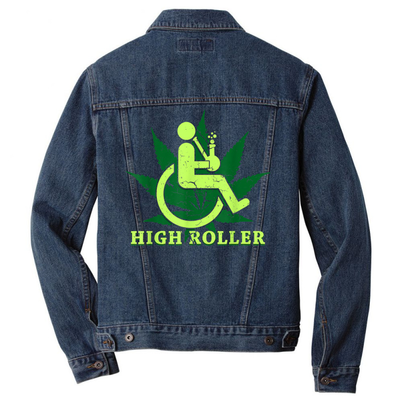 Funny Handicap Gift Shirt Disabled Amputee Humor W Men Denim Jacket by ervanm | Artistshot