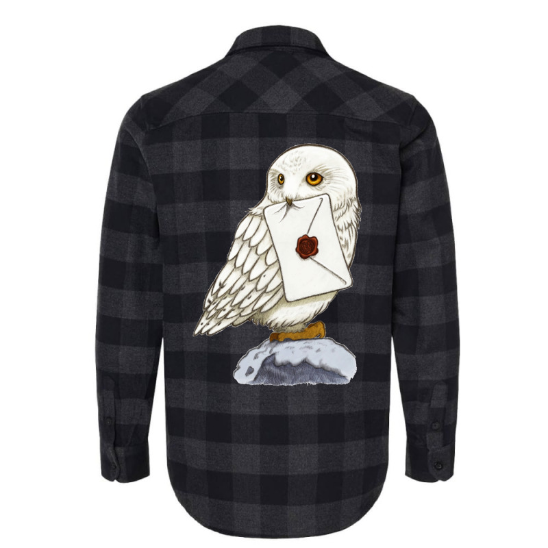 White Owl 24 Flannel Shirt by heathybatevam | Artistshot