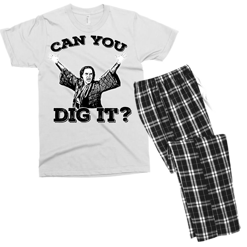 Can You Dig It Men's T-shirt Pajama Set | Artistshot