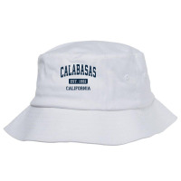 Calabasas California Ca Vintage Athletic Sports De Bucket Hat | Artistshot