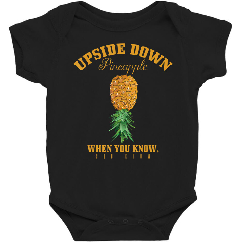 Funny Upside Down Pineapple You Know Hawaii Summer Baby Bodysuit | Artistshot