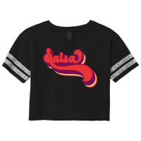 Salsa For Salsa Music Fans And Latin Music Lovers Scorecard Crop Tee | Artistshot