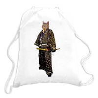 Cat Samurai Bakeneko 怪猫 Drawstring Bags | Artistshot