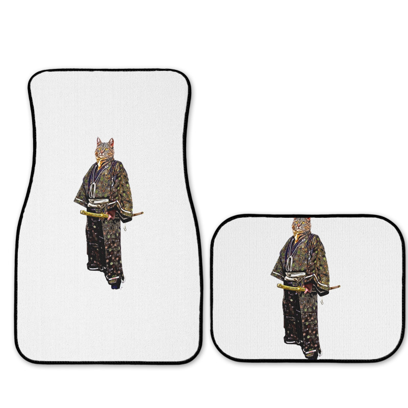 Cat Samurai Bakeneko 怪猫 Full Set Car Mats | Artistshot