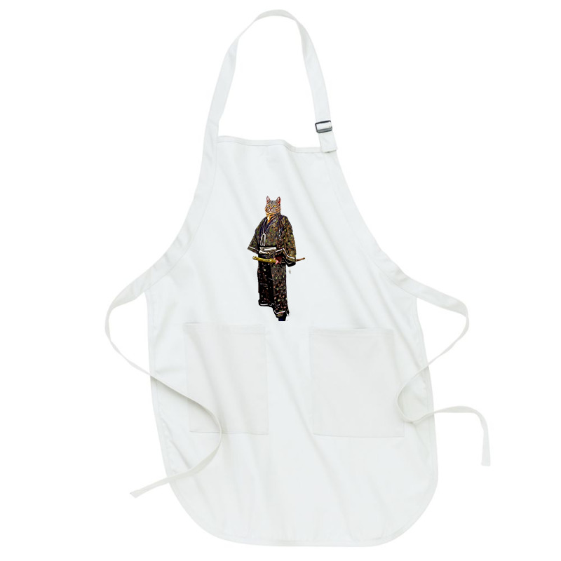 Cat Samurai Bakeneko 怪猫 Full-length Apron | Artistshot