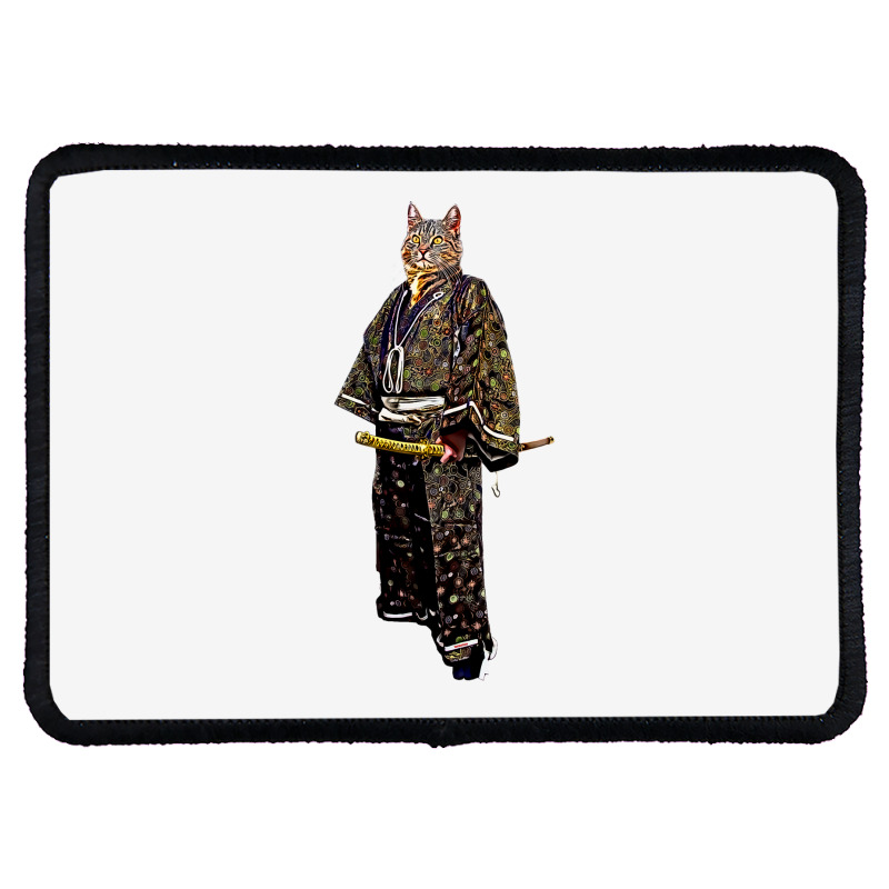 Cat Samurai Bakeneko 怪猫 Rectangle Patch | Artistshot