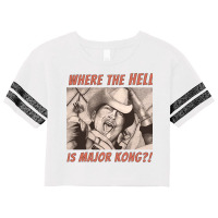 Where The Hell Is Major Kong Scorecard Crop Tee | Artistshot