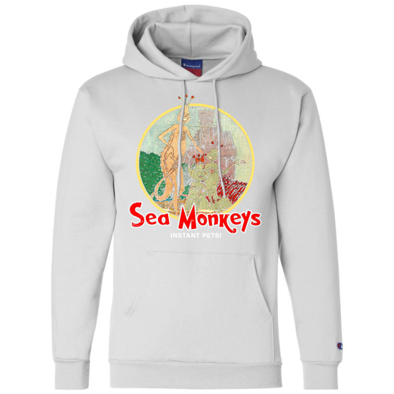 Sea Monkeys (for Black Shirts) Champion Hoodie by tiancifarshdg | Artistshot