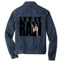 Let It Rain Men Denim Jacket | Artistshot