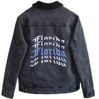 Limited Edition Florida Vintage Letter (2) Unisex Sherpa-lined Denim Jacket | Artistshot