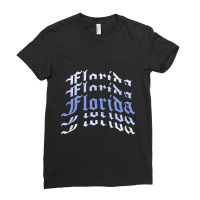 Limited Edition Florida Vintage Letter (2) Ladies Fitted T-shirt | Artistshot