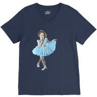 Shirley Temple Frills V-neck Tee | Artistshot