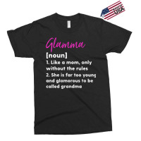 Womens Glamma Definition Funny Grandma Grandmother Exclusive T-shirt | Artistshot