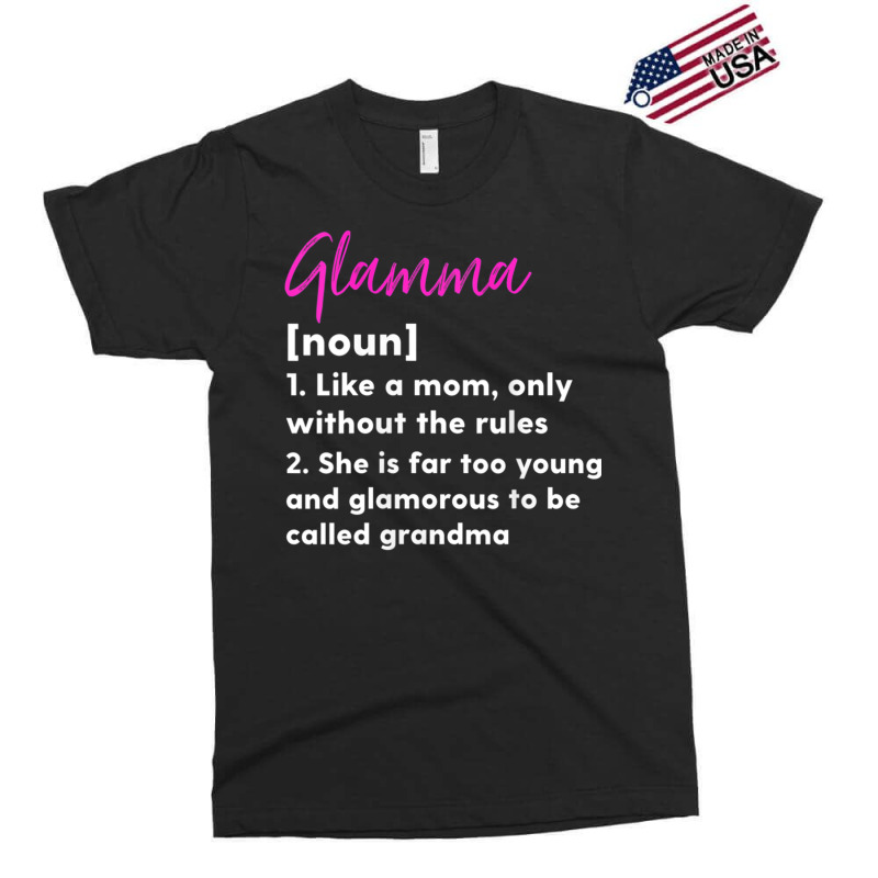 Womens Glamma Definition Funny Grandma Grandmother Exclusive T-shirt by aiiluurosy | Artistshot