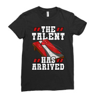 The Talent Has Arrived Cornhole Lover Bean Bag Gif Ladies Fitted T-shirt | Artistshot