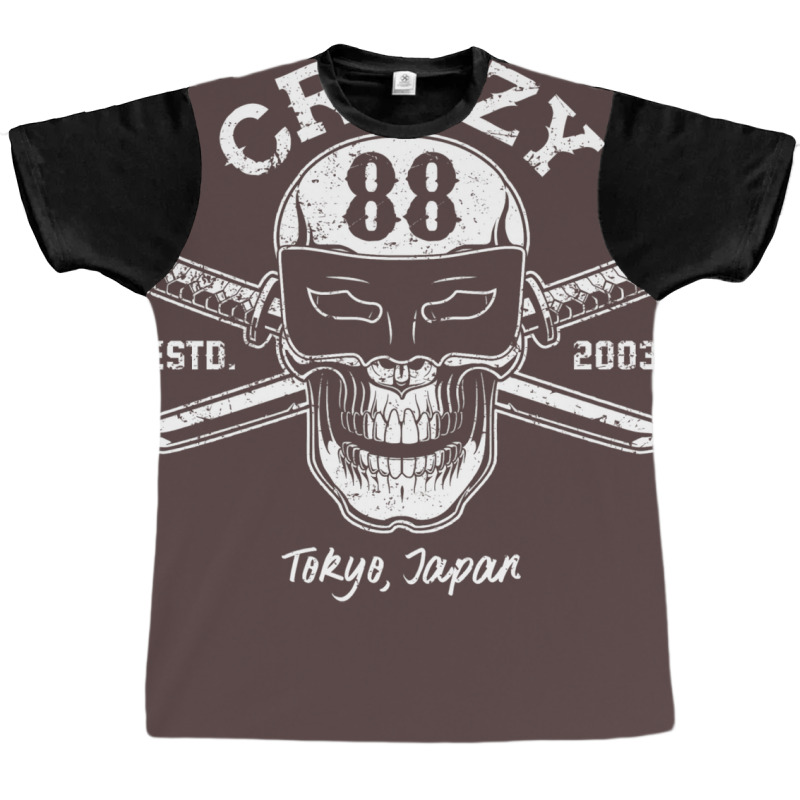 Crazy 88 (for Dark Shirts) Graphic T-shirt | Artistshot