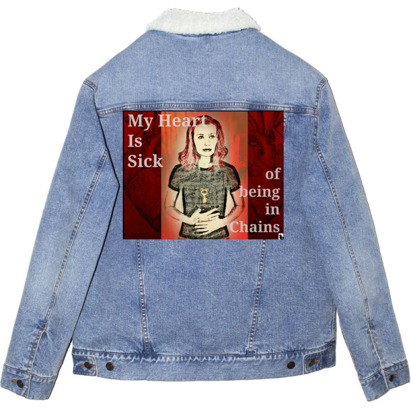 Crucify Unisex Sherpa-lined Denim Jacket | Artistshot