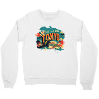 Visit The Fun Tokyo Crewneck Sweatshirt | Artistshot