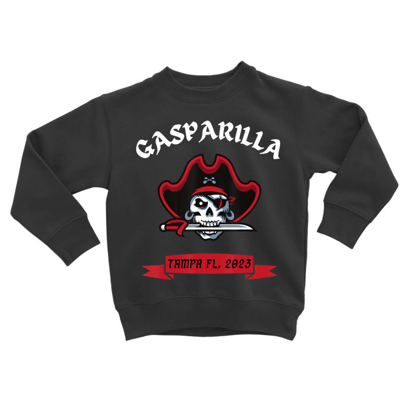 Gasparilla Pirate Souvenir Tampa Parade Fl Gaspari Toddler Sweatshirt by ravand | Artistshot