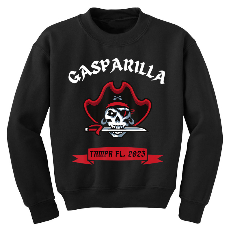 Gasparilla Pirate Souvenir Tampa Parade Fl Gaspari Youth Sweatshirt by ravand | Artistshot