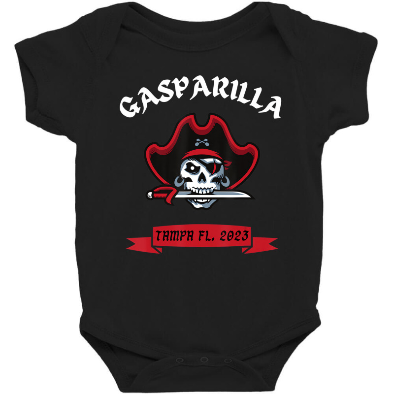 Gasparilla Pirate Souvenir Tampa Parade Fl Gaspari Baby Bodysuit by ravand | Artistshot