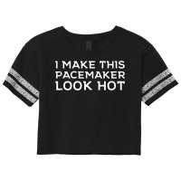 Funny Cardiac I Make This Pacemaker Look Hot Surge Scorecard Crop Tee | Artistshot