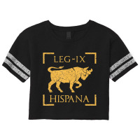 Legio Ix Hispana Taurus Emblem Roman Legion T Shir Scorecard Crop Tee | Artistshot