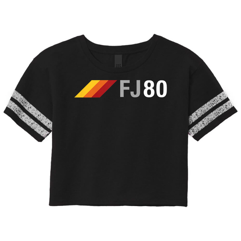 Fj80 Overland Suv 3 Stripes Vintage Racing 80 Seri Scorecard Crop Tee by yucalsye | Artistshot