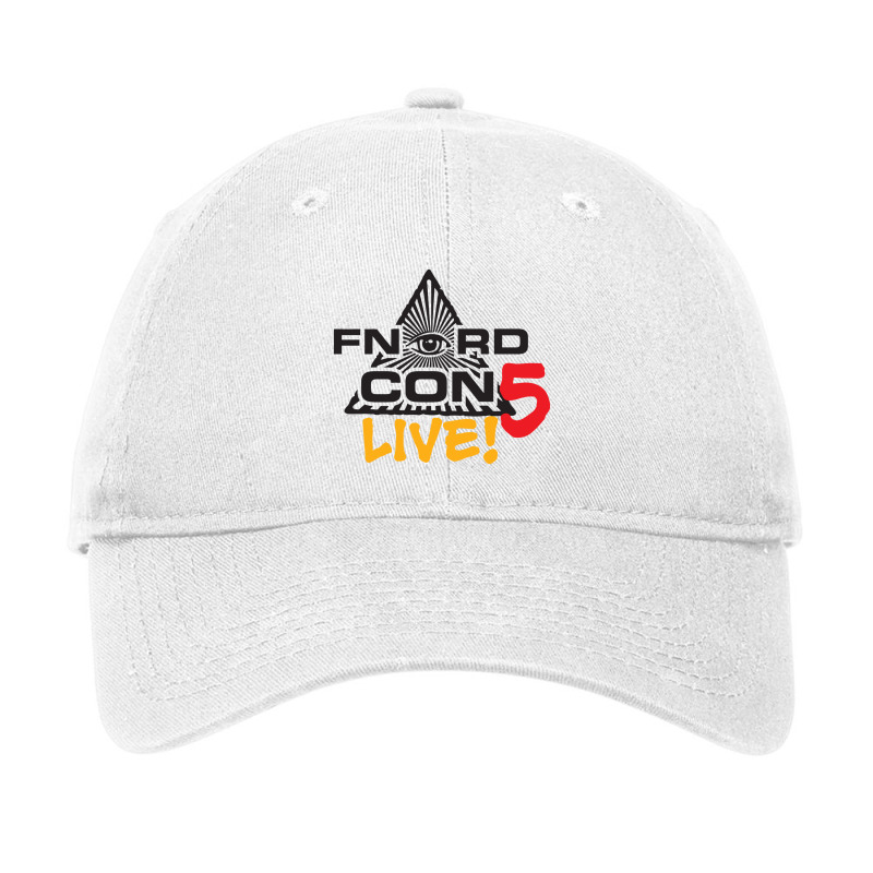 Fnordcon 5 Live! (black Letters) Adjustable Cap by larevanisa | Artistshot