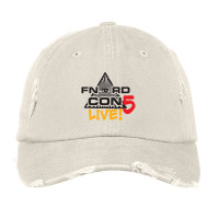 Fnordcon 5 Live! (black Letters) Vintage Cap | Artistshot